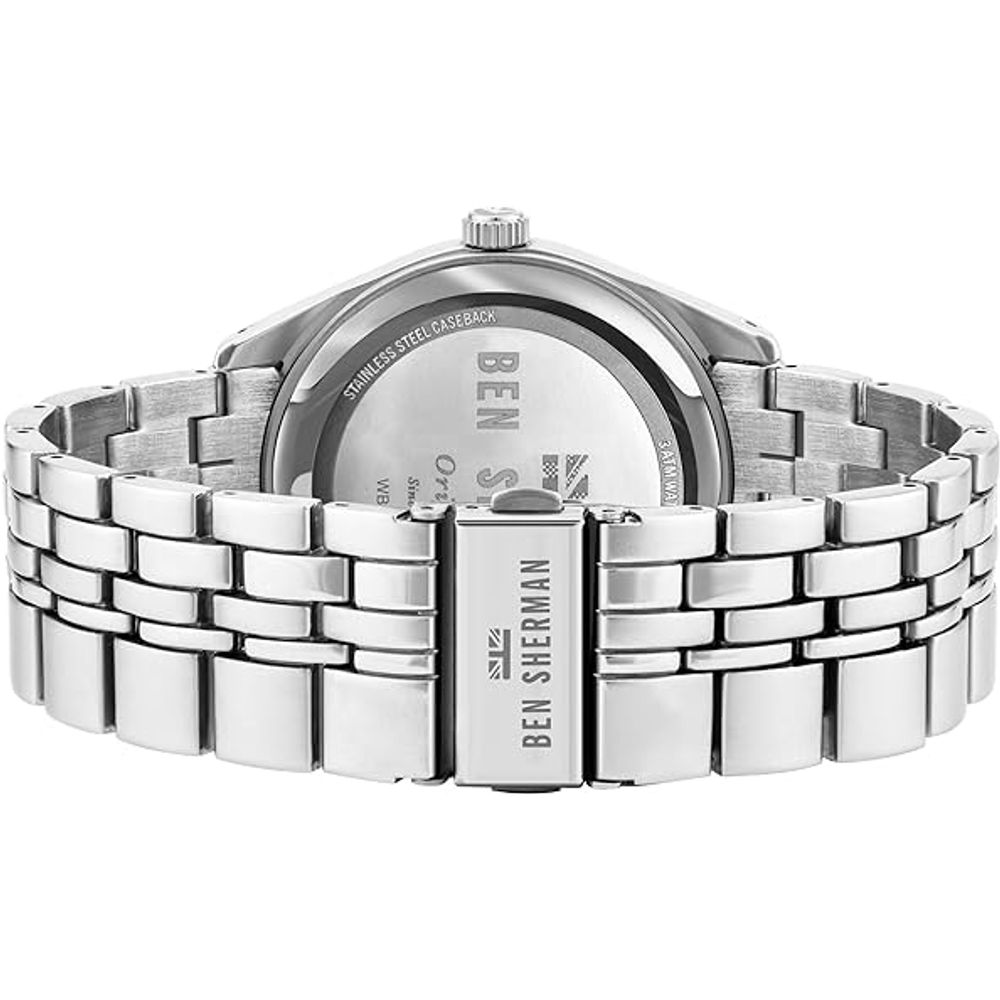 Ben Sherman Gray Stainless Steel Watch LUNESCAPE