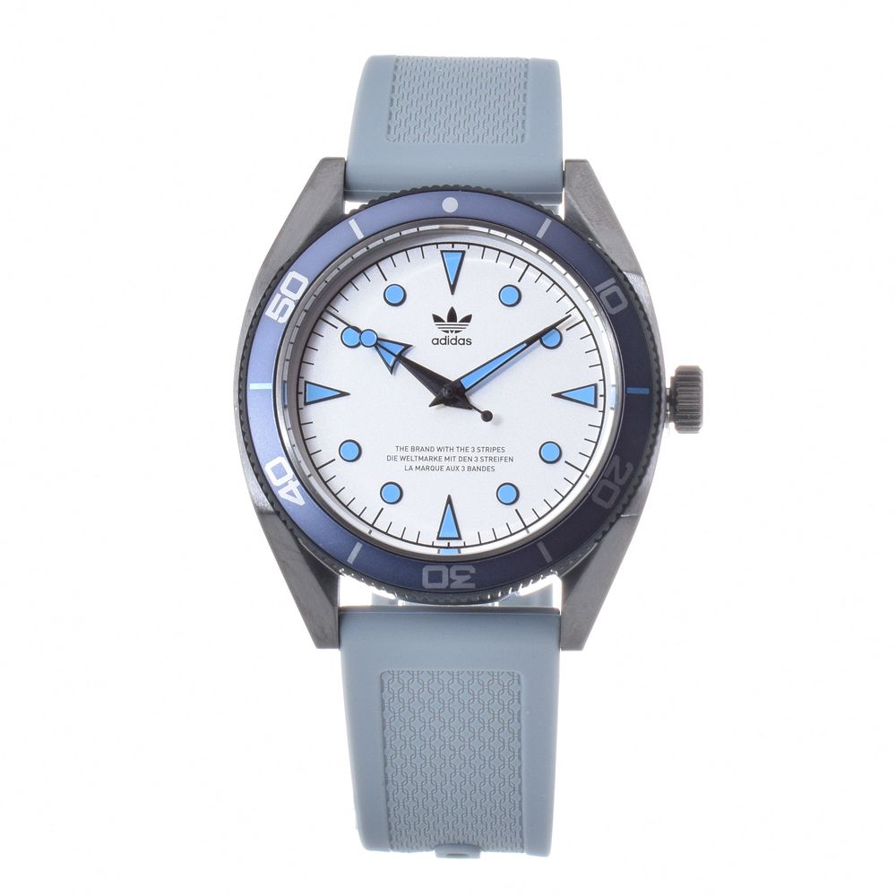 Adidas Gray Synthetic Watch LUNESCAPE
