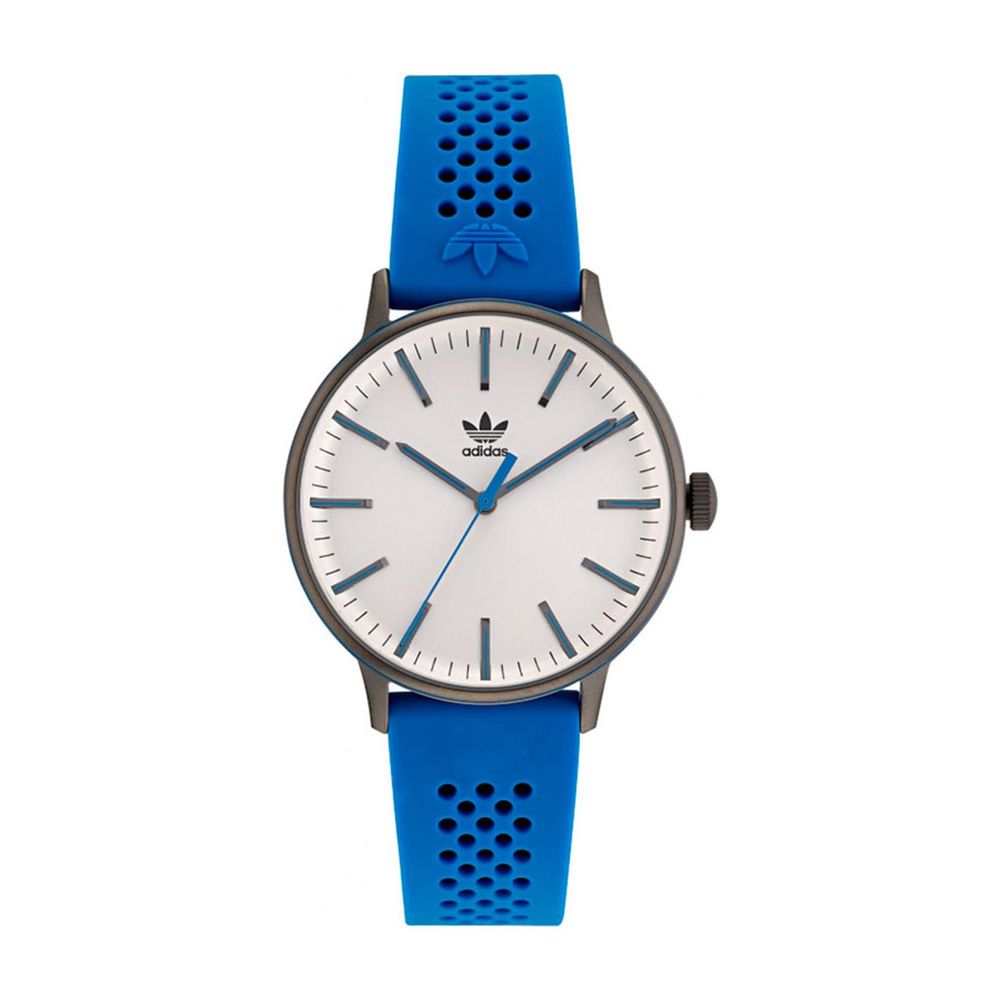 Adidas Blue Rubber Watch LUNESCAPE
