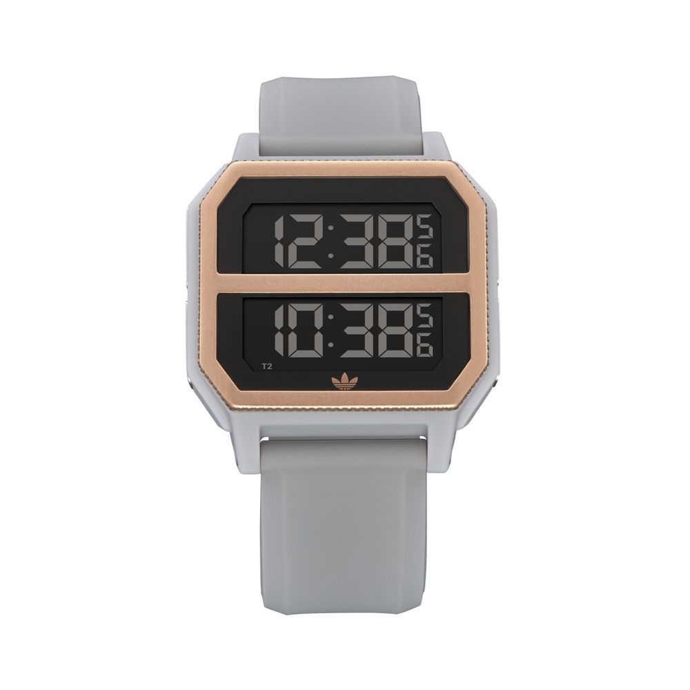 Adidas Gray Synthetic Watch LUNESCAPE