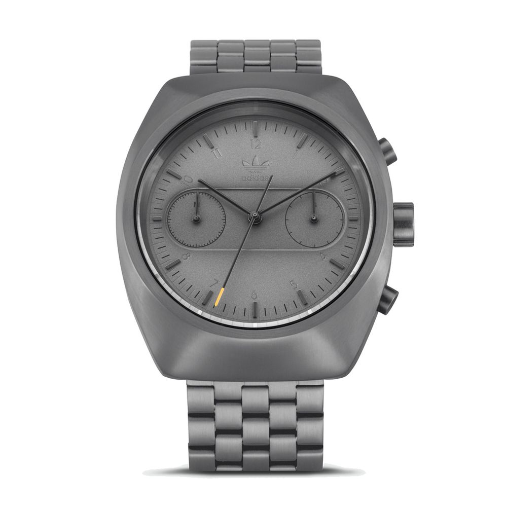 Adidas Gray Stainless Steel Watch LUNESCAPE