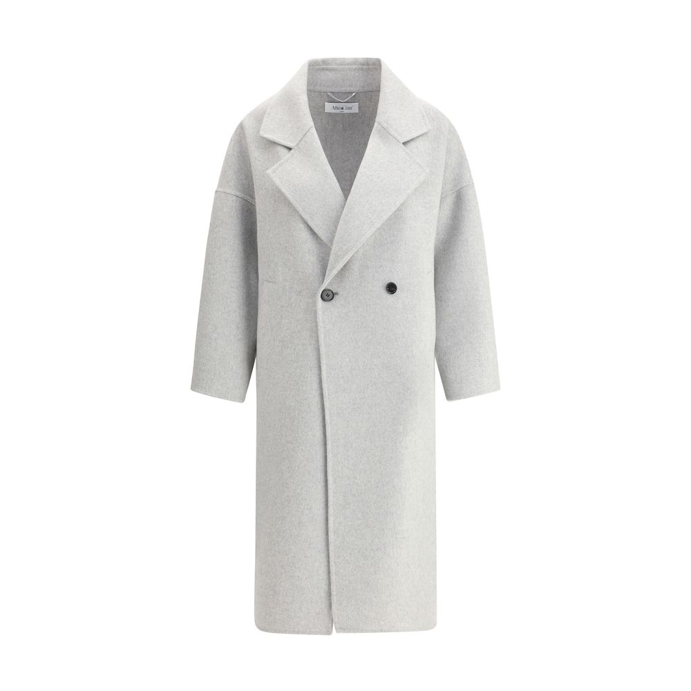 Aftercoat Double-breasted long Coat LUNESCAPE