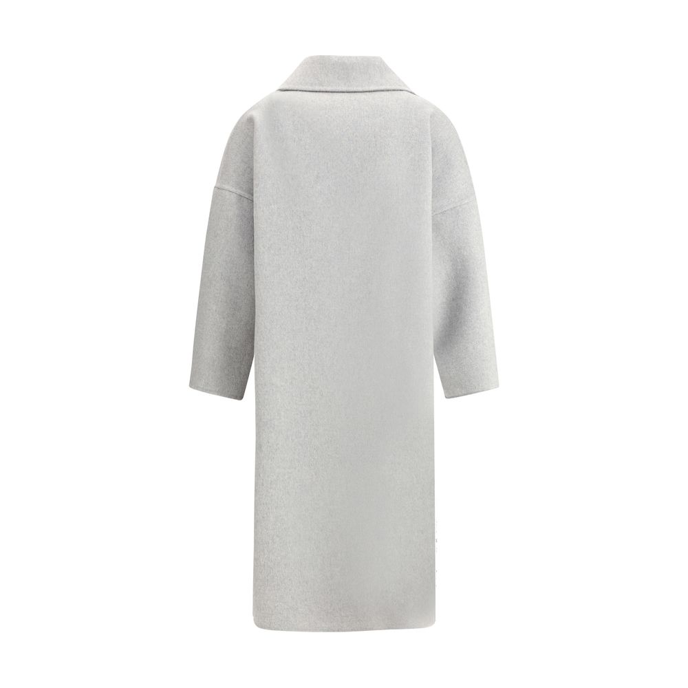 Aftercoat Double-breasted long Coat LUNESCAPE