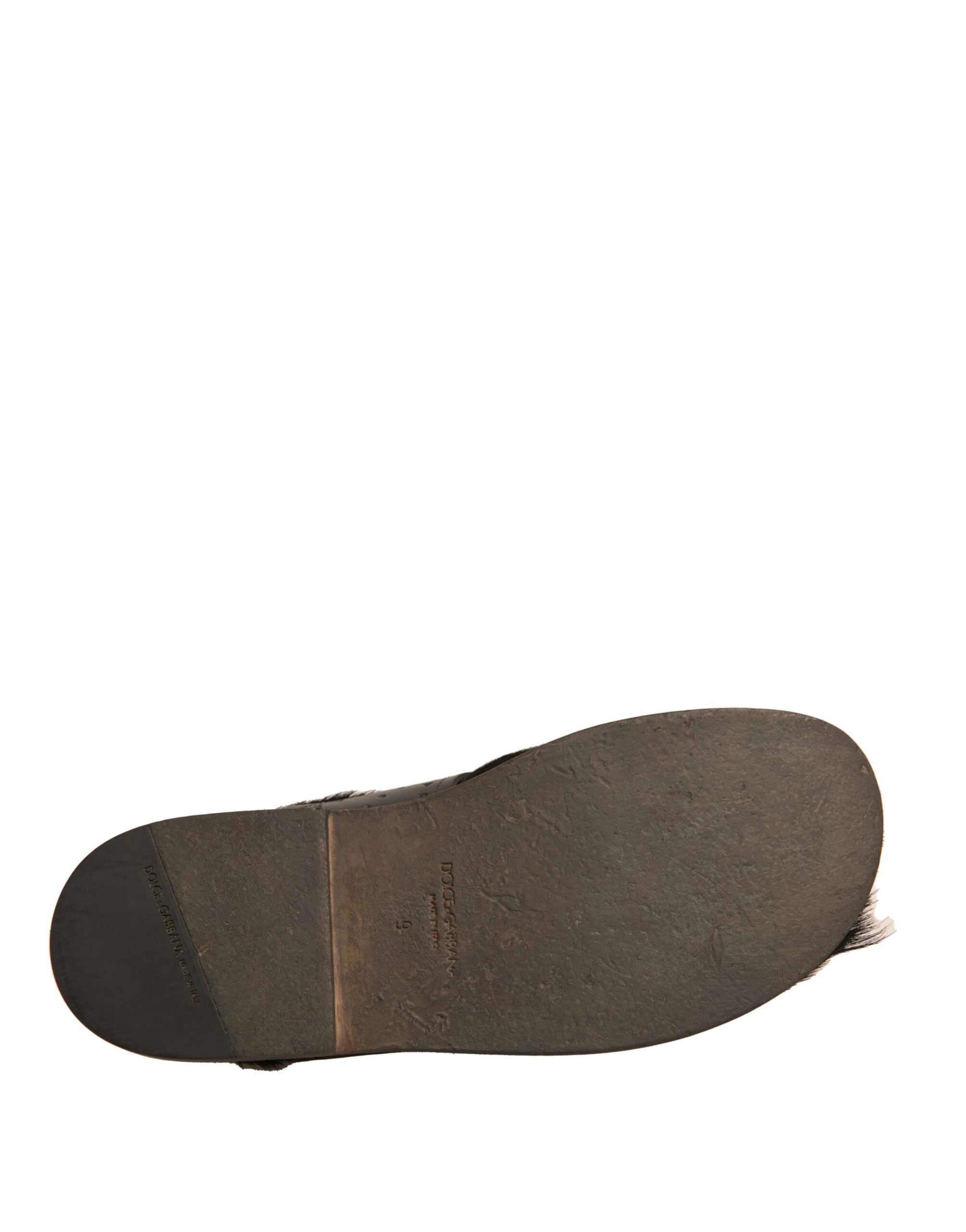 Dolce & Gabbana Green Backstrap Sandal