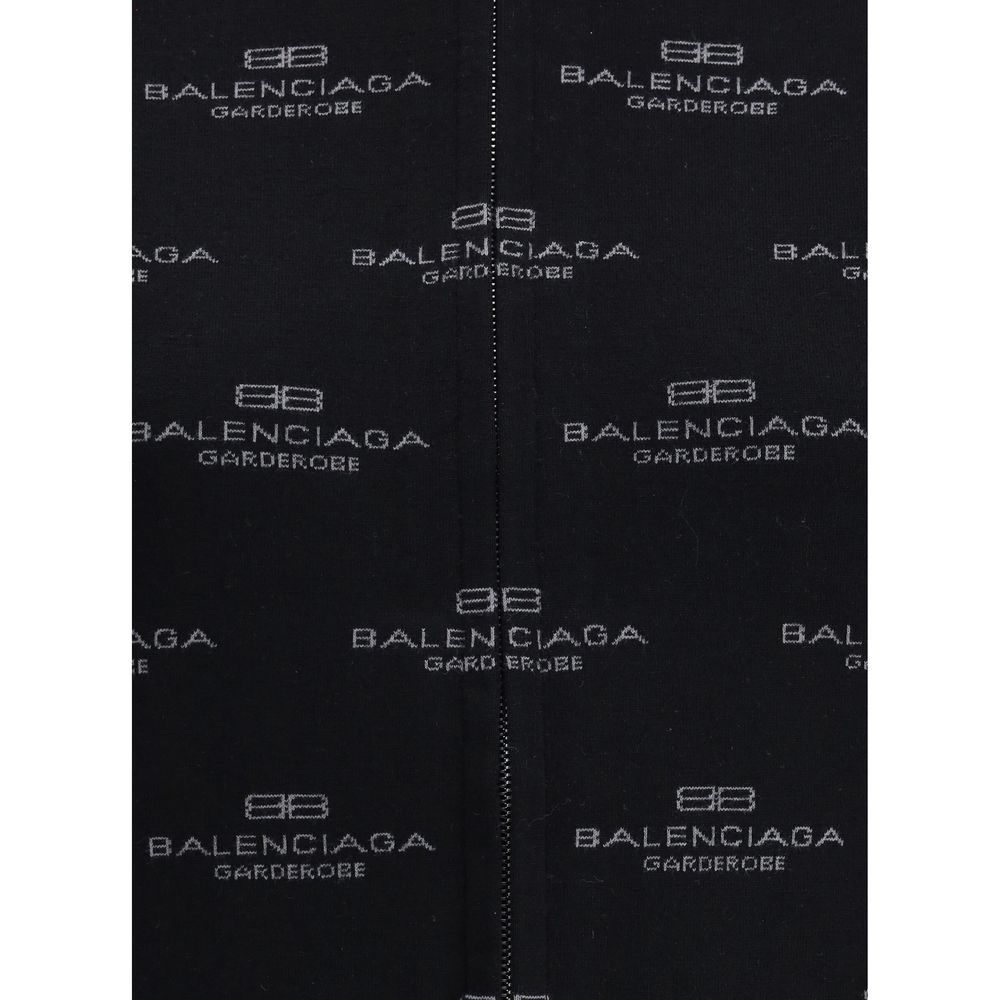 Balenciaga All-over logo Cardigan LUNESCAPE