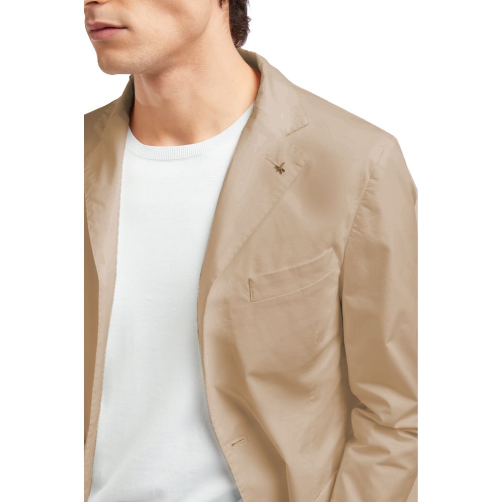 AT.P.CO Beige Cotton Blazer LUNESCAPE