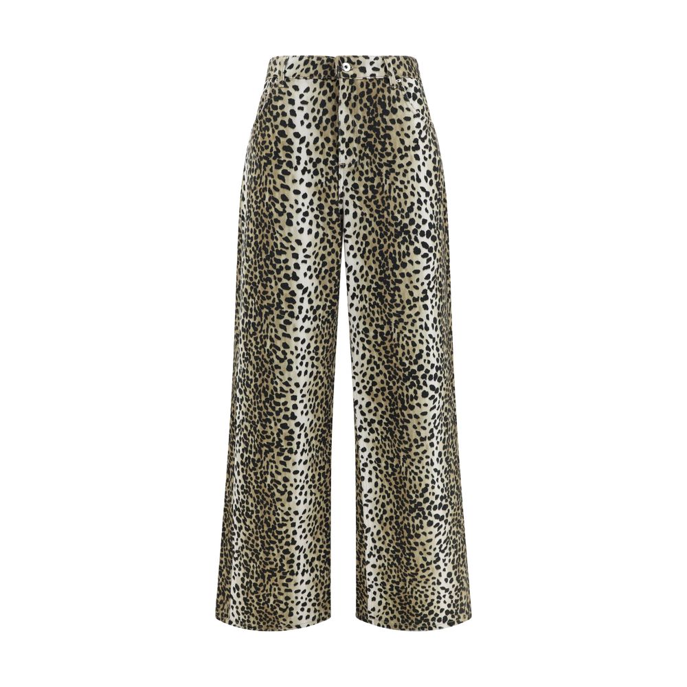 Blumarine Printed boyfriend Jeans LUNESCAPE