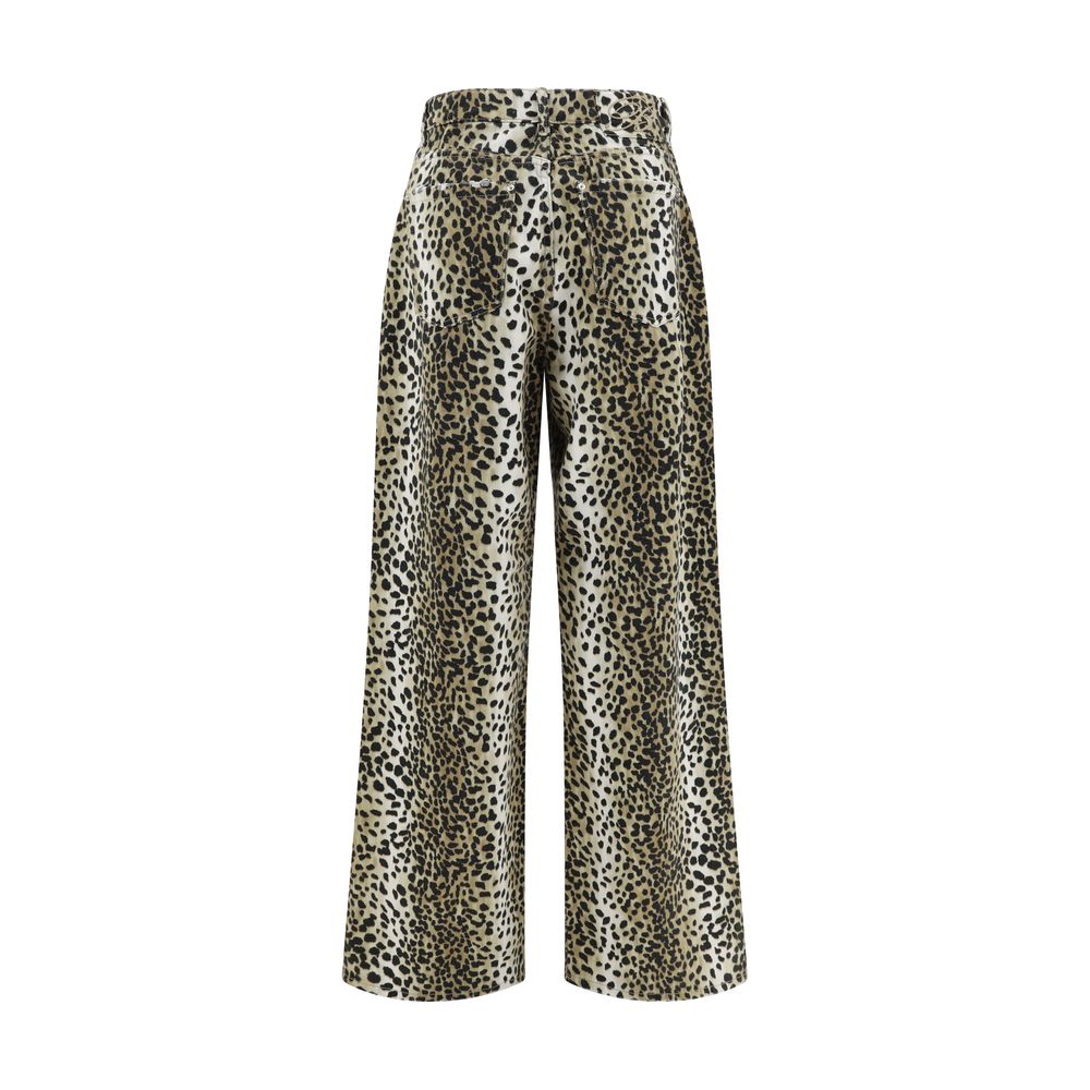 Blumarine Printed boyfriend Jeans LUNESCAPE