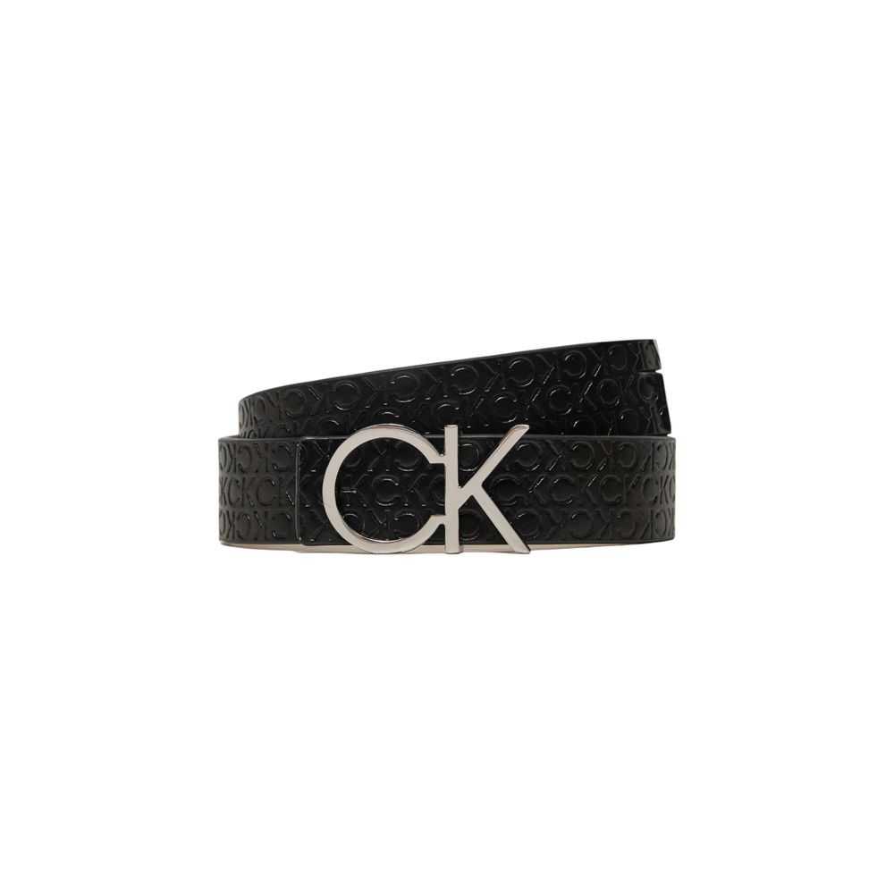 Calvin Klein Black Leather Belt LUNESCAPE