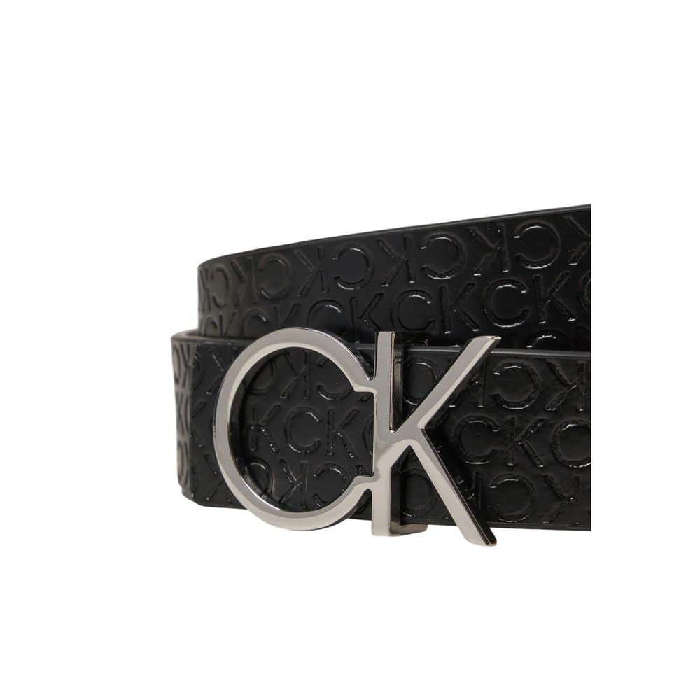Calvin Klein Black Leather Belt LUNESCAPE