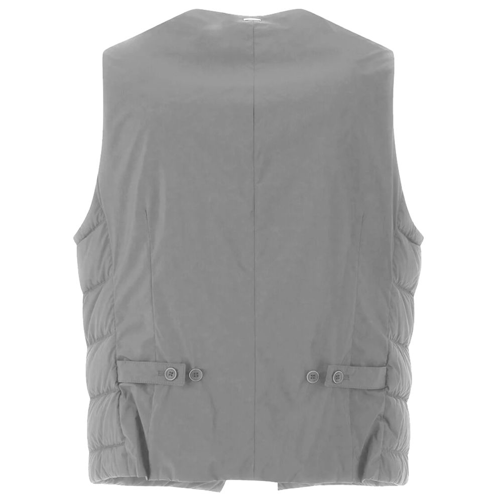 Herno Gray Nylon Vest LUNESCAPE