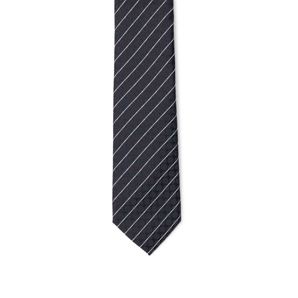 Dolce & Gabbana Black Polyester Ties & Bowty LUNESCAPE