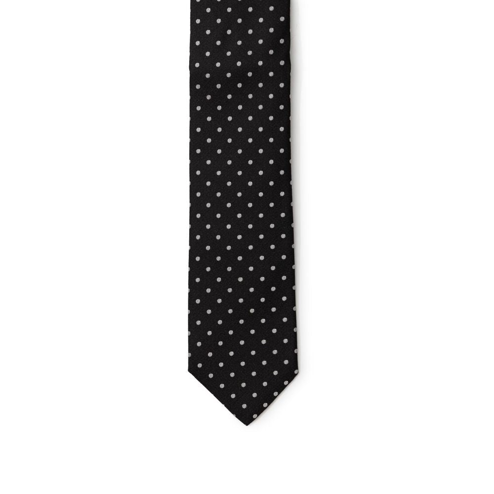 Dolce & Gabbana Black Silk Ties & Bowty LUNESCAPE