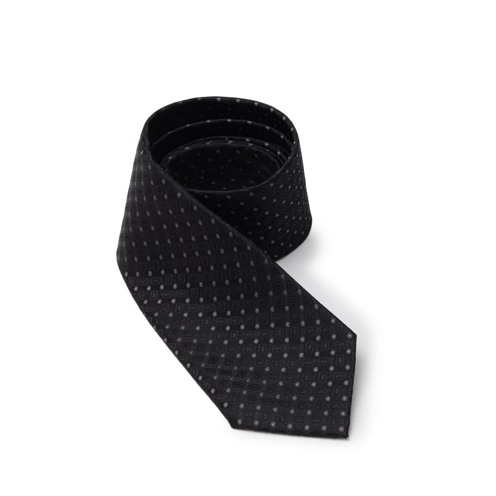 Dolce & Gabbana Black Silk Ties & Bowty LUNESCAPE