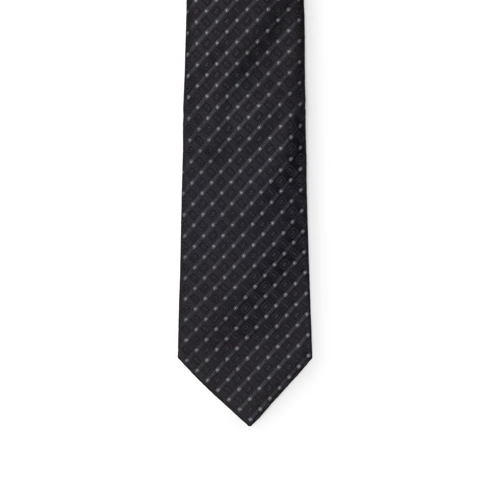 Dolce & Gabbana Black Silk Ties & Bowty LUNESCAPE