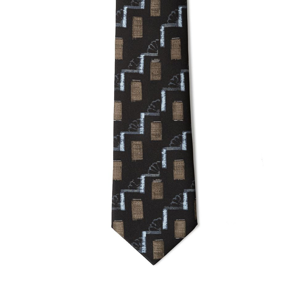 Giorgio Armani Black Silk Ties & Bowty LUNESCAPE