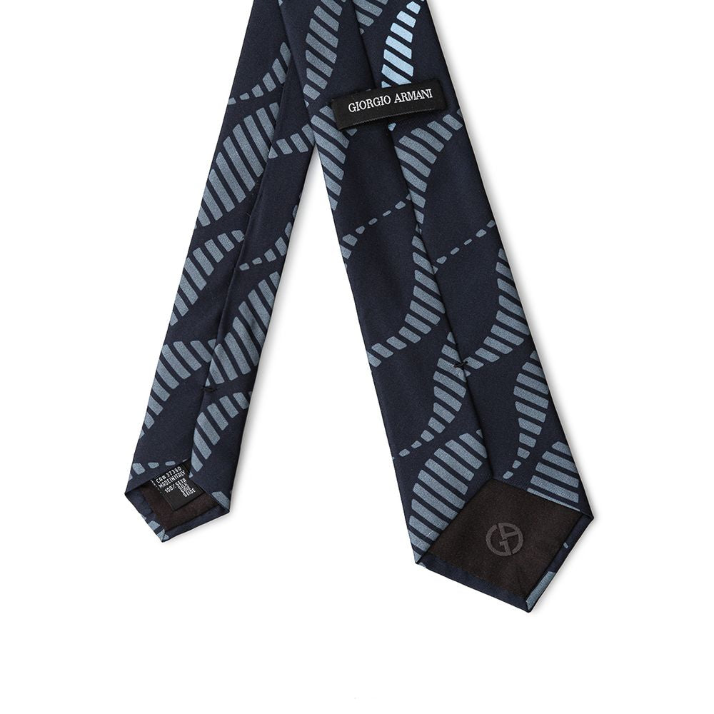Giorgio Armani Blue Silk Ties & Bowty LUNESCAPE