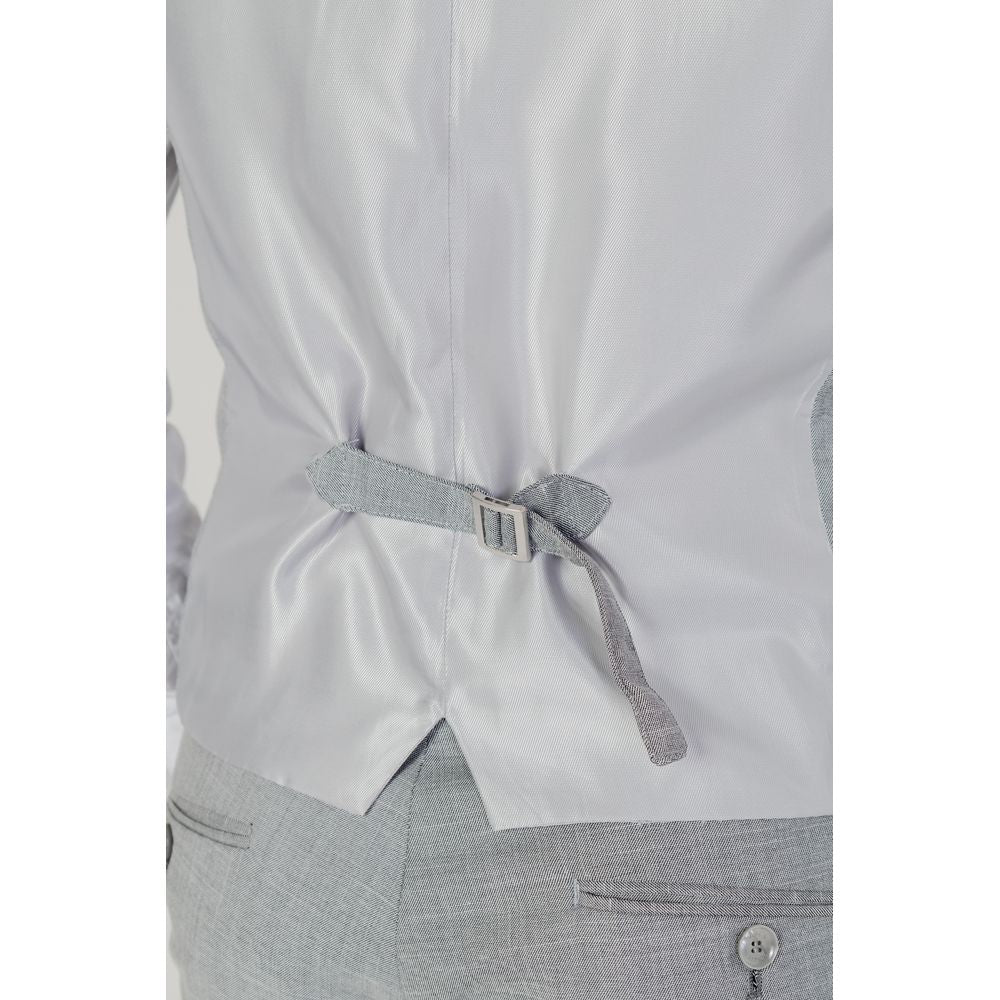 Antony Morato Gray Polyester Waistcoat LUNESCAPE