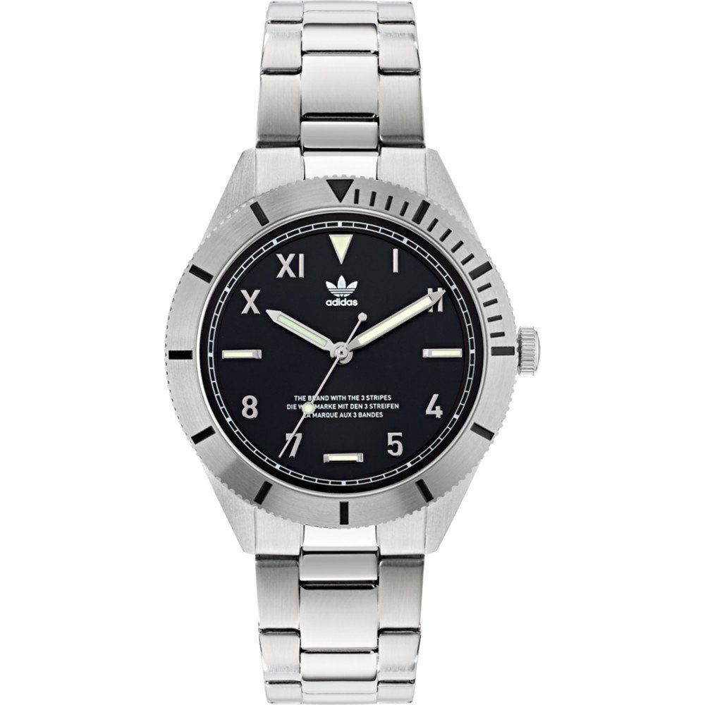 Adidas Gray Stainless Steel Watch LUNESCAPE
