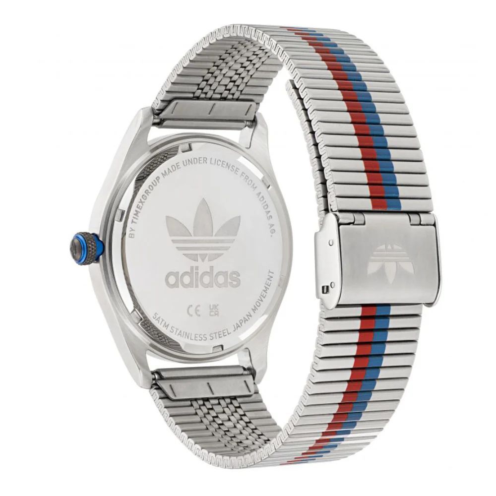 Adidas Gray Stainless Steel Watch LUNESCAPE