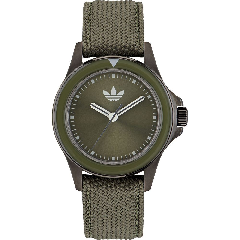 Adidas Green Fabric Watch LUNESCAPE