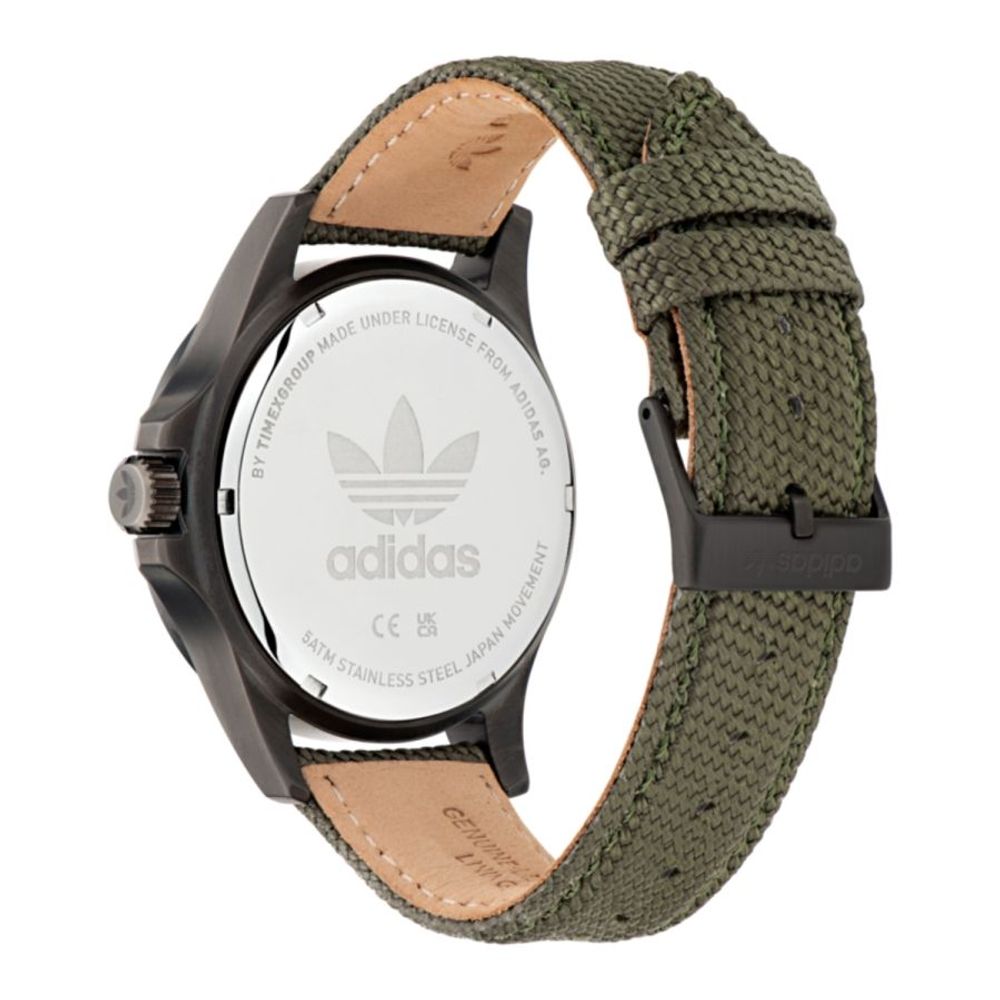 Adidas Green Fabric Watch LUNESCAPE