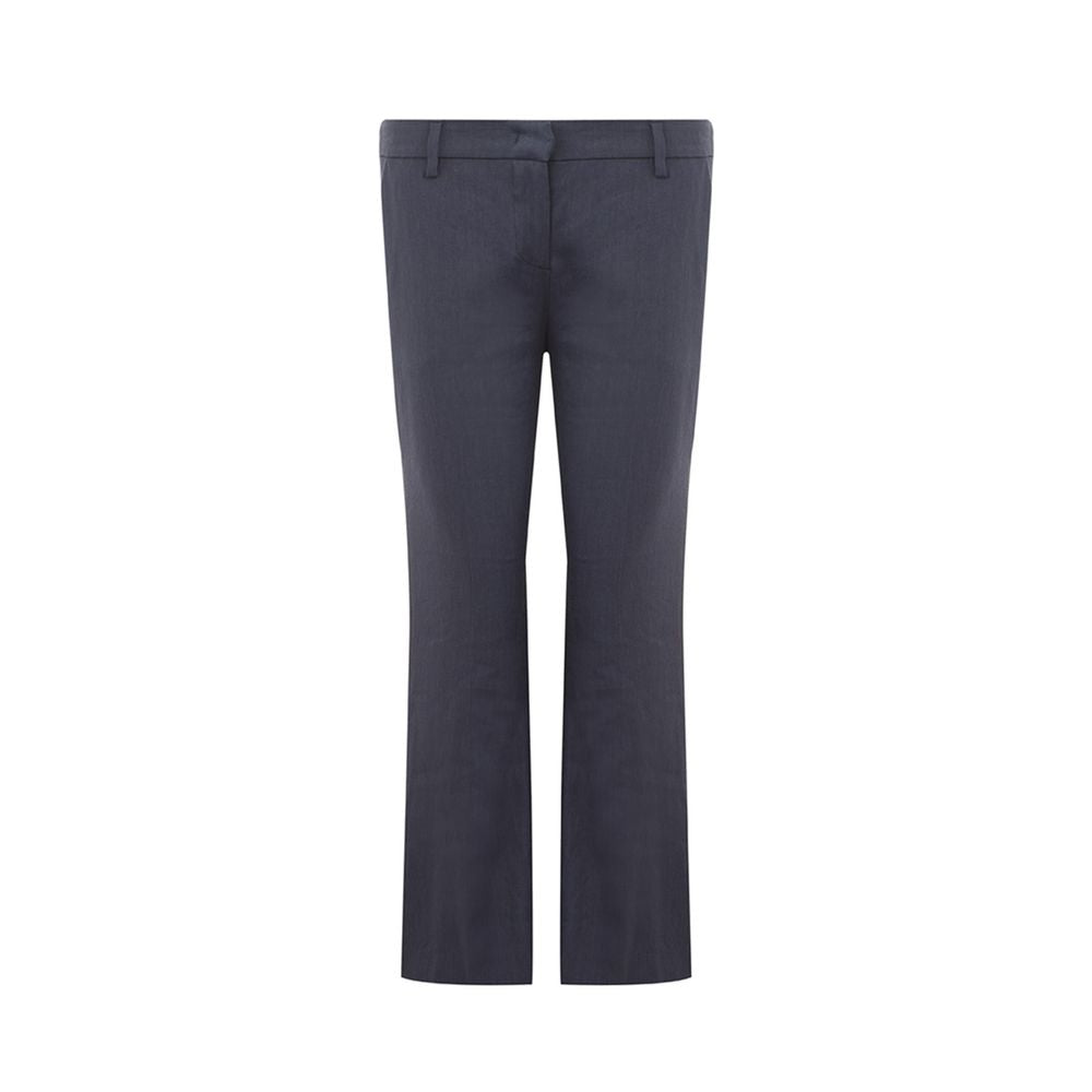 Lardini Chic Blue Linen Trousers LUNESCAPE