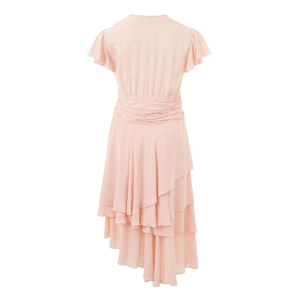 Lardini Elegant Pink Dress LUNESCAPE