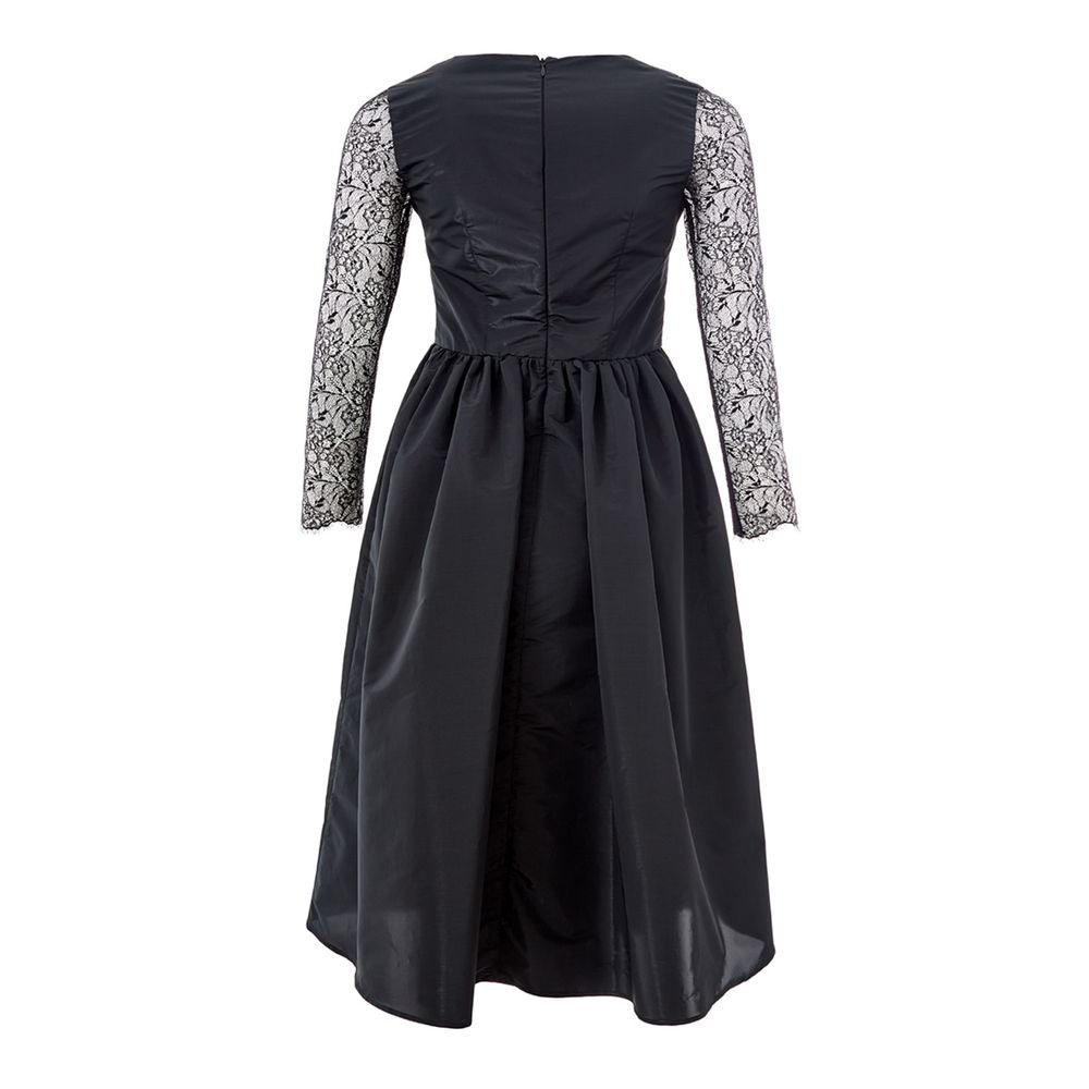 Lardini Elegant Black Dress LUNESCAPE