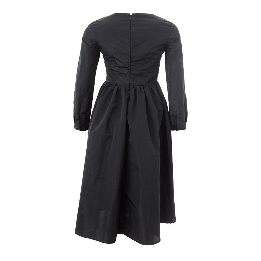Lardini Elegant Black Dress LUNESCAPE