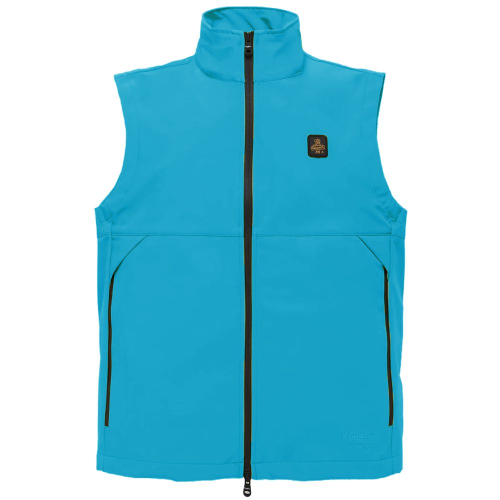 Refrigiwear Light Blue Polyester Men Vest LUNESCAPE