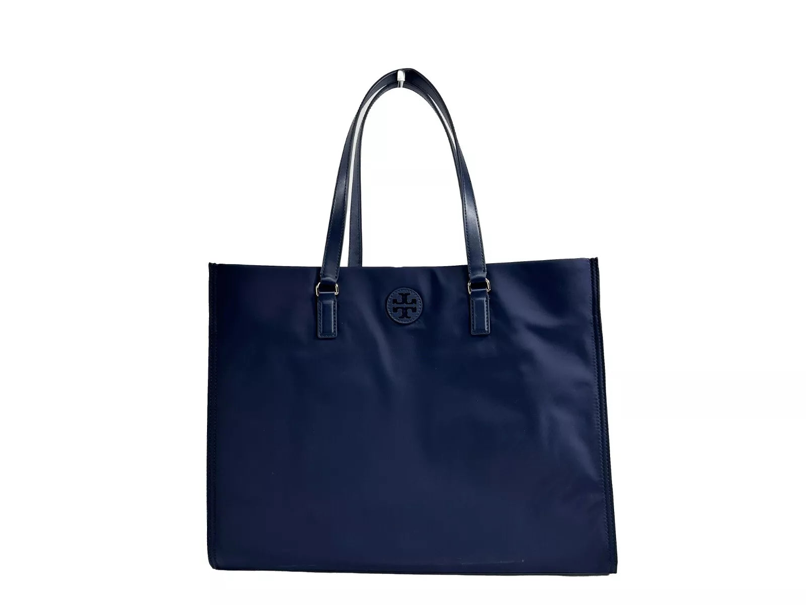 Tory Burch Navy Ella Large Shopper Bag LUNESCAPE