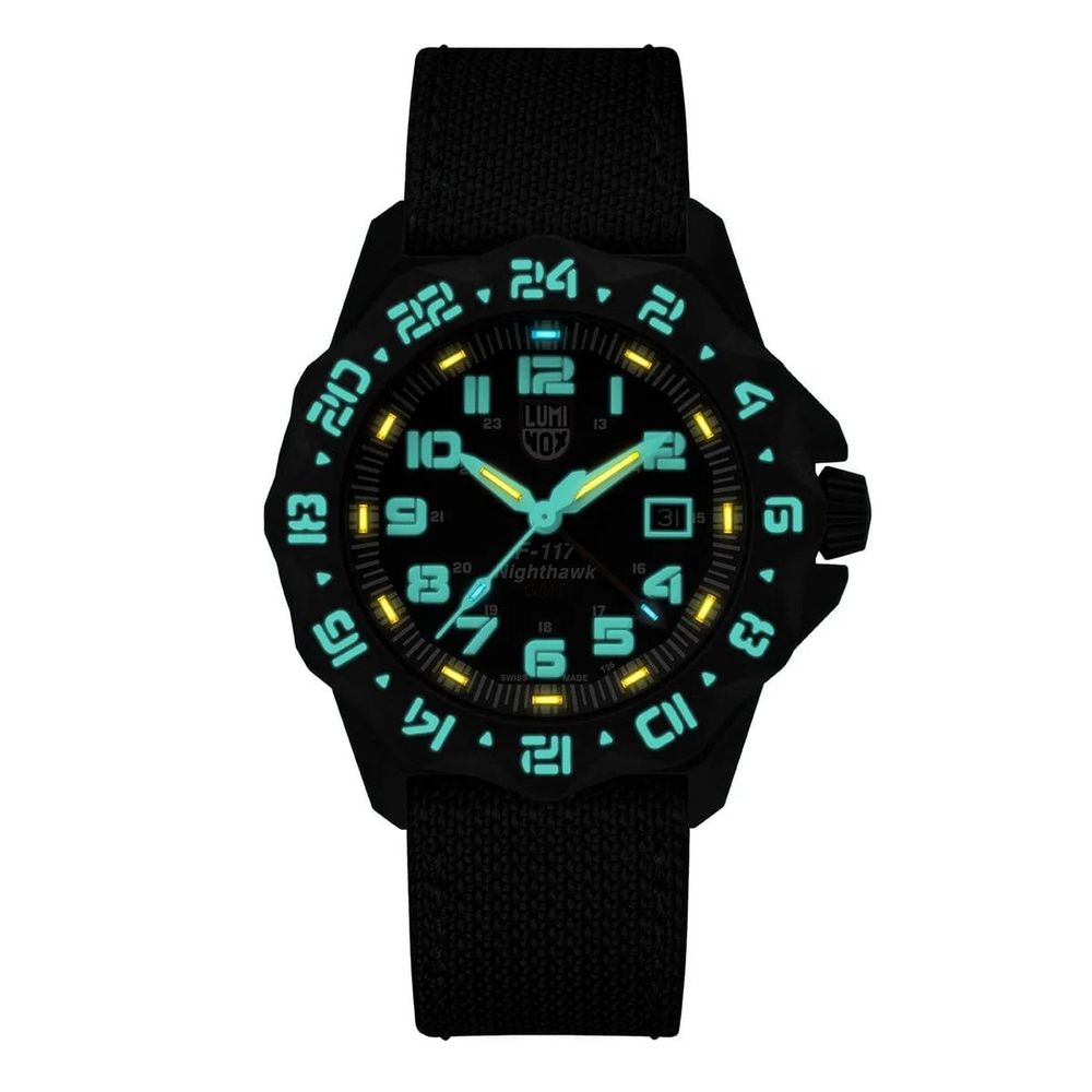 Luminox Black Fabric Watch LUNESCAPE