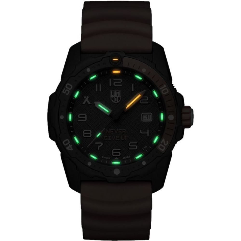 Luminox Orange Rubber Watch LUNESCAPE