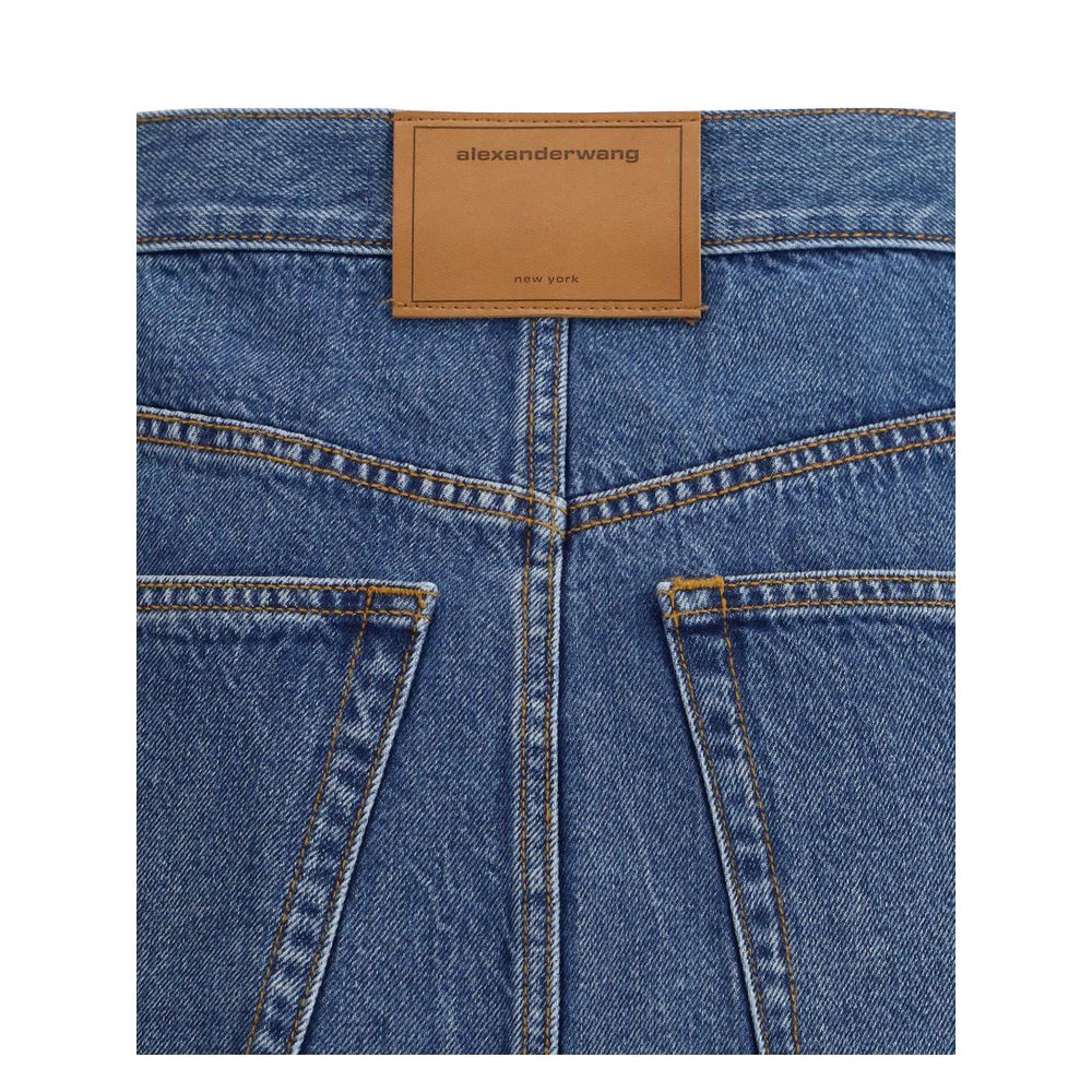 Alexander Wang Denim Miniskirt LUNESCAPE