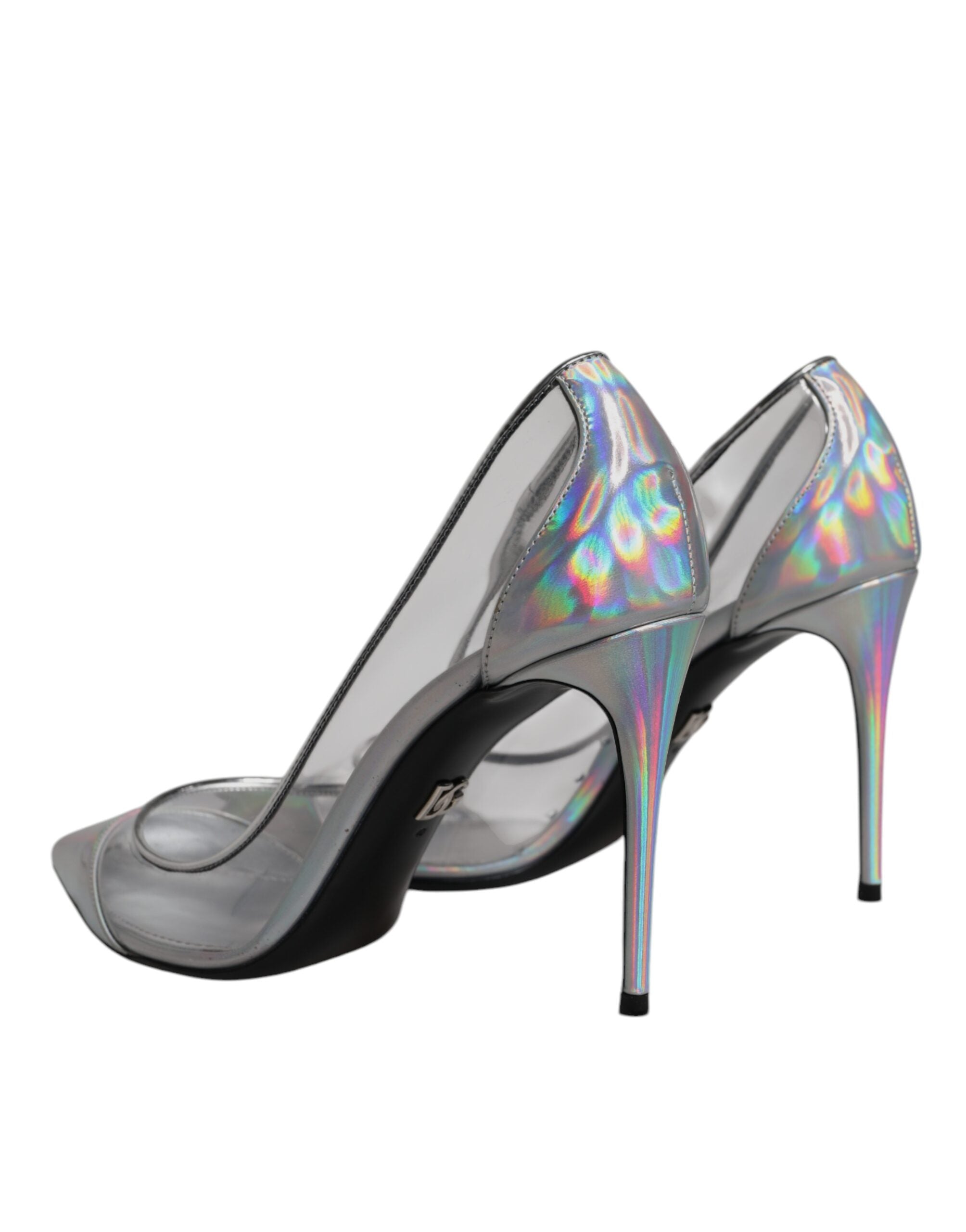 Dolce & Gabbana Multicolor Iridescent Pointed Toe Pumps Shoes LUNESCAPE