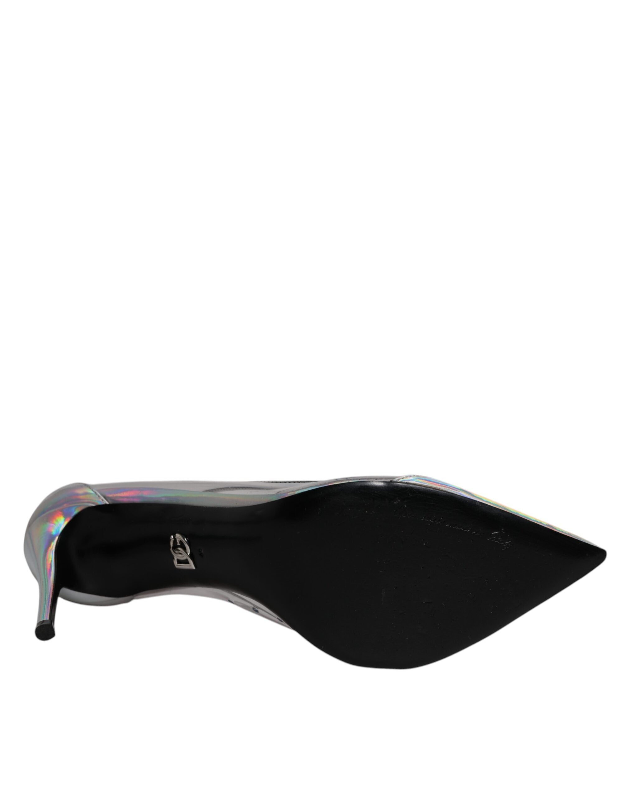 Dolce & Gabbana Multicolor Iridescent Pointed Toe Pumps Shoes LUNESCAPE