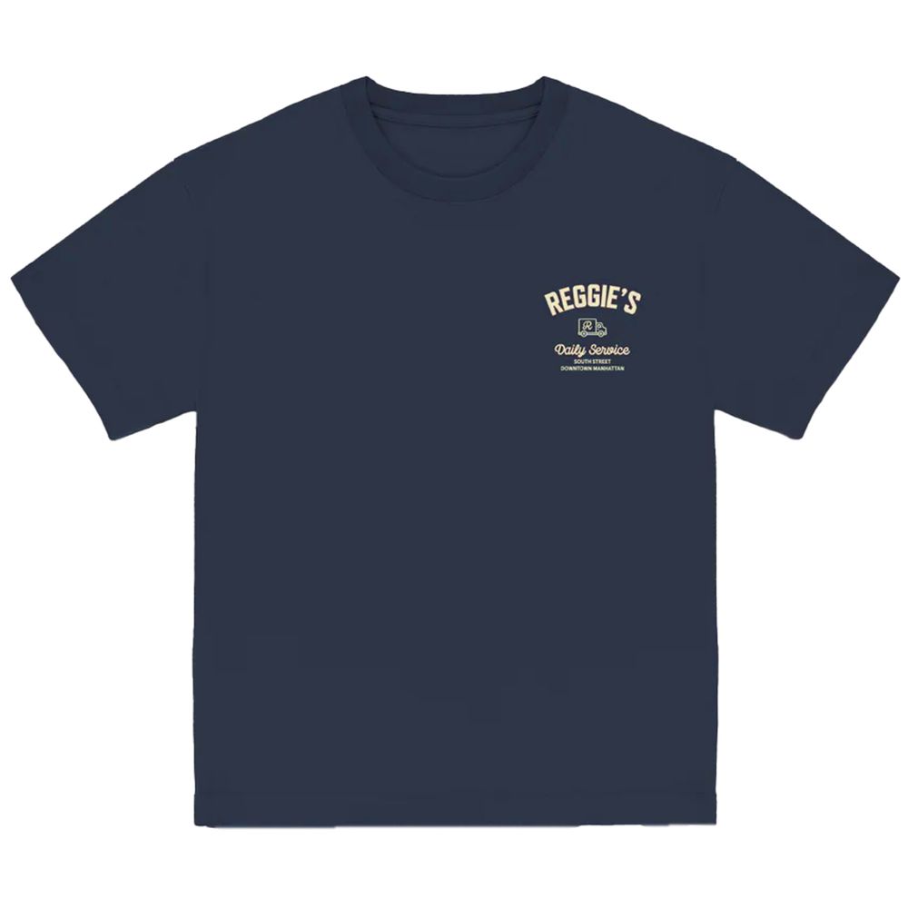 Refrigiwear Blue Cotton T-Shirt LUNESCAPE