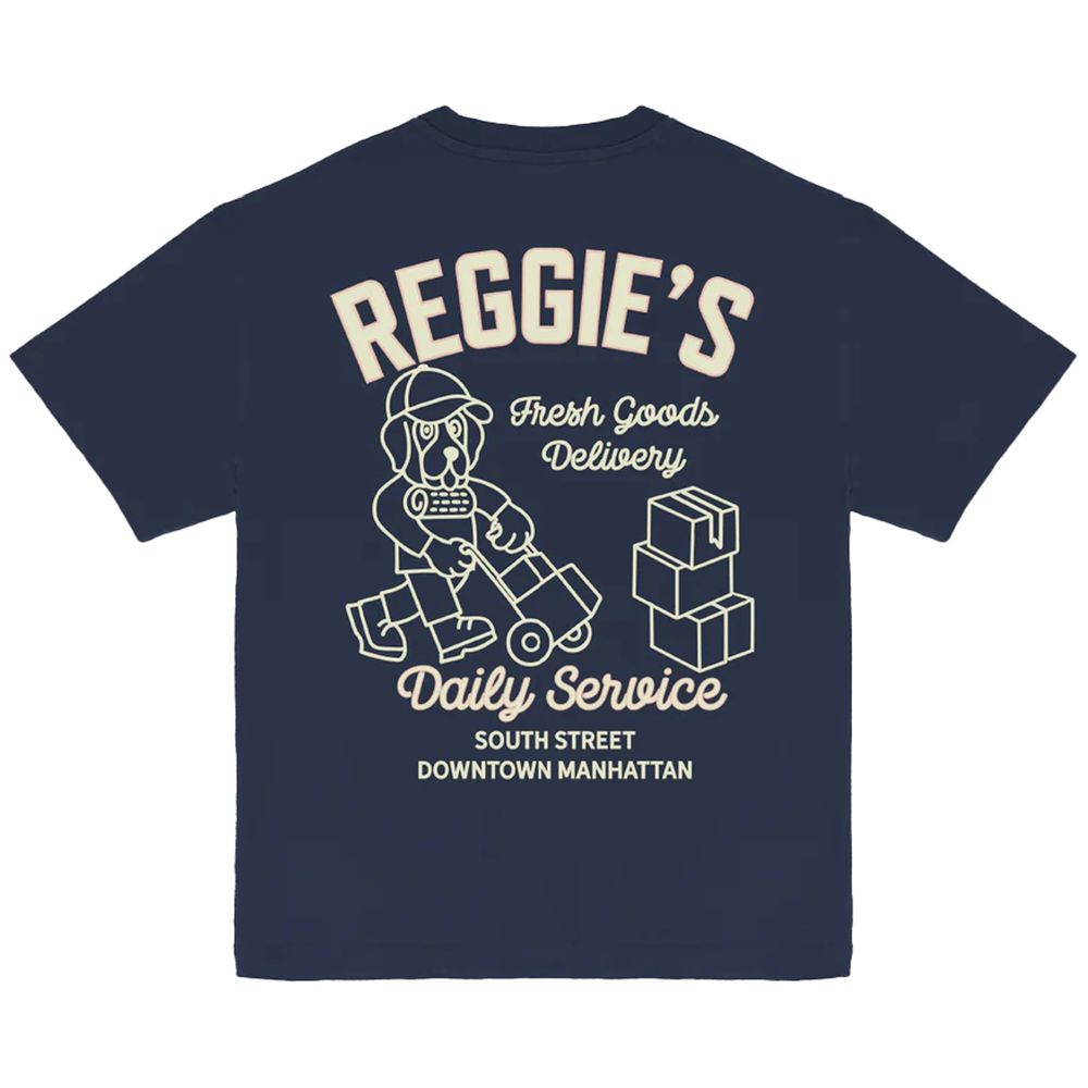 Refrigiwear Blue Cotton T-Shirt LUNESCAPE