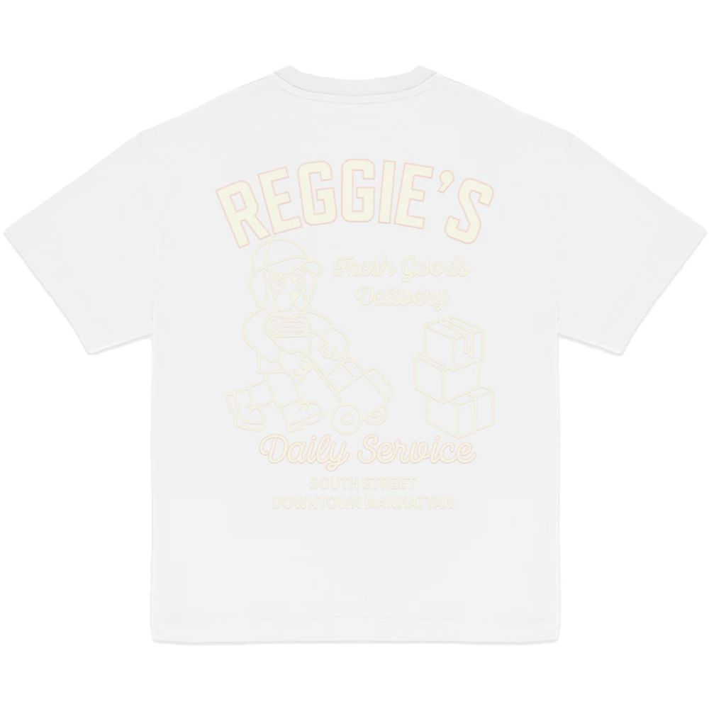 Refrigiwear White Cotton T-Shirt LUNESCAPE