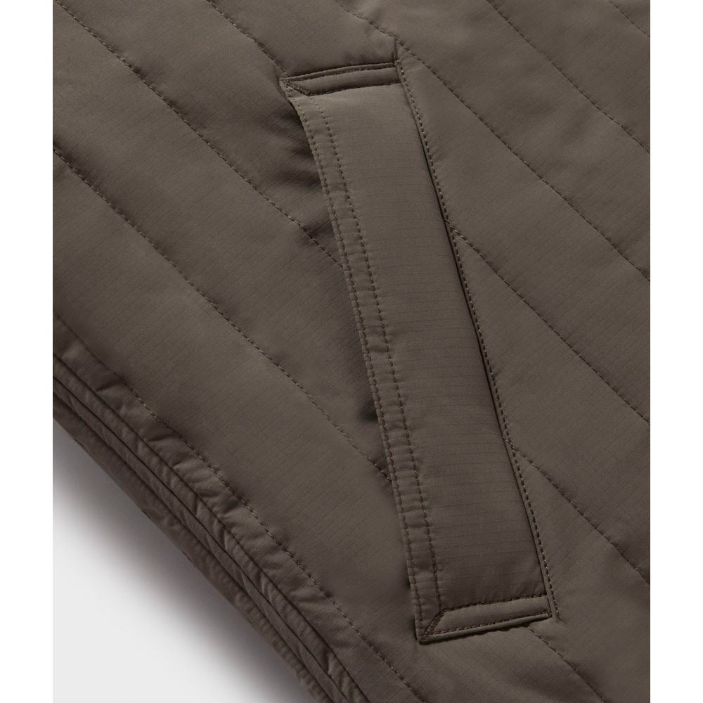 Refrigiwear Gray Polyester Men Vest LUNESCAPE