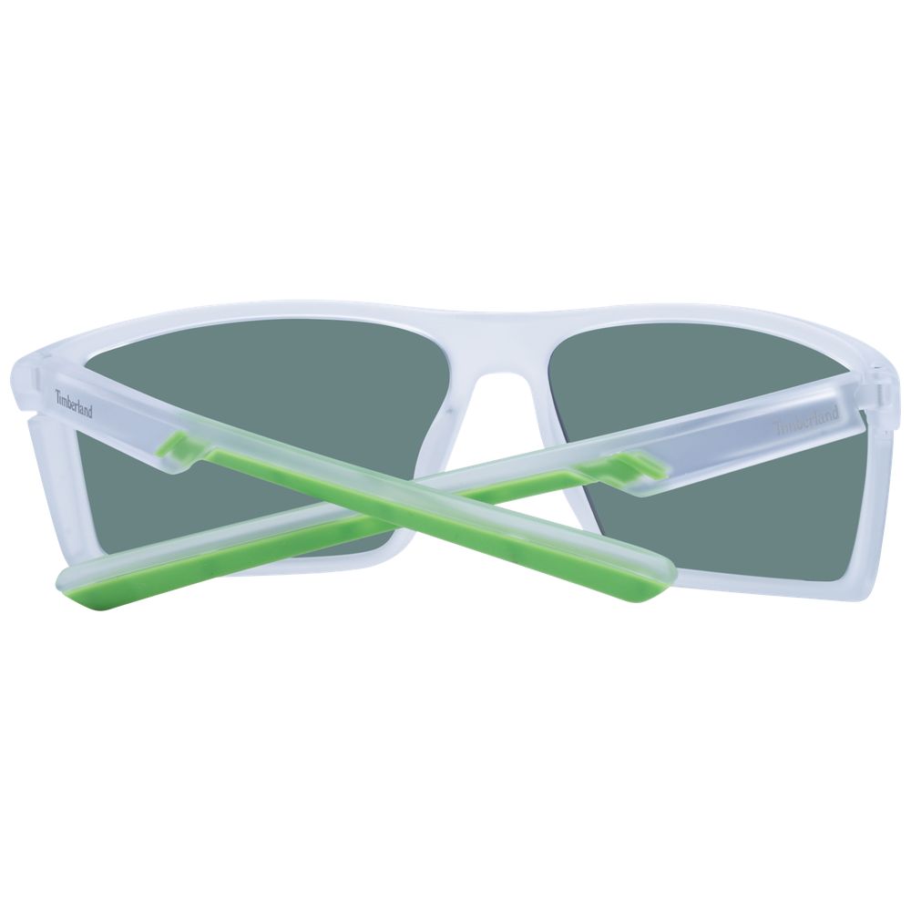 Timberland White Plastic Sunglasses