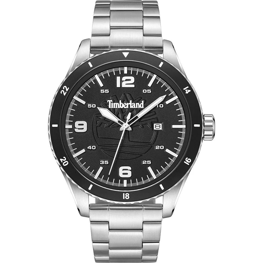 Timberland Gray Stainless Steel Watch LUNESCAPE