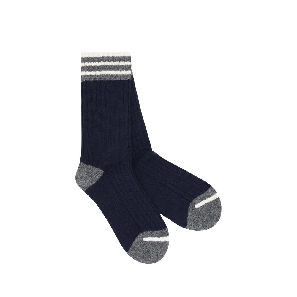 Brunello Cucinelli Cashmere Socks LUNESCAPE