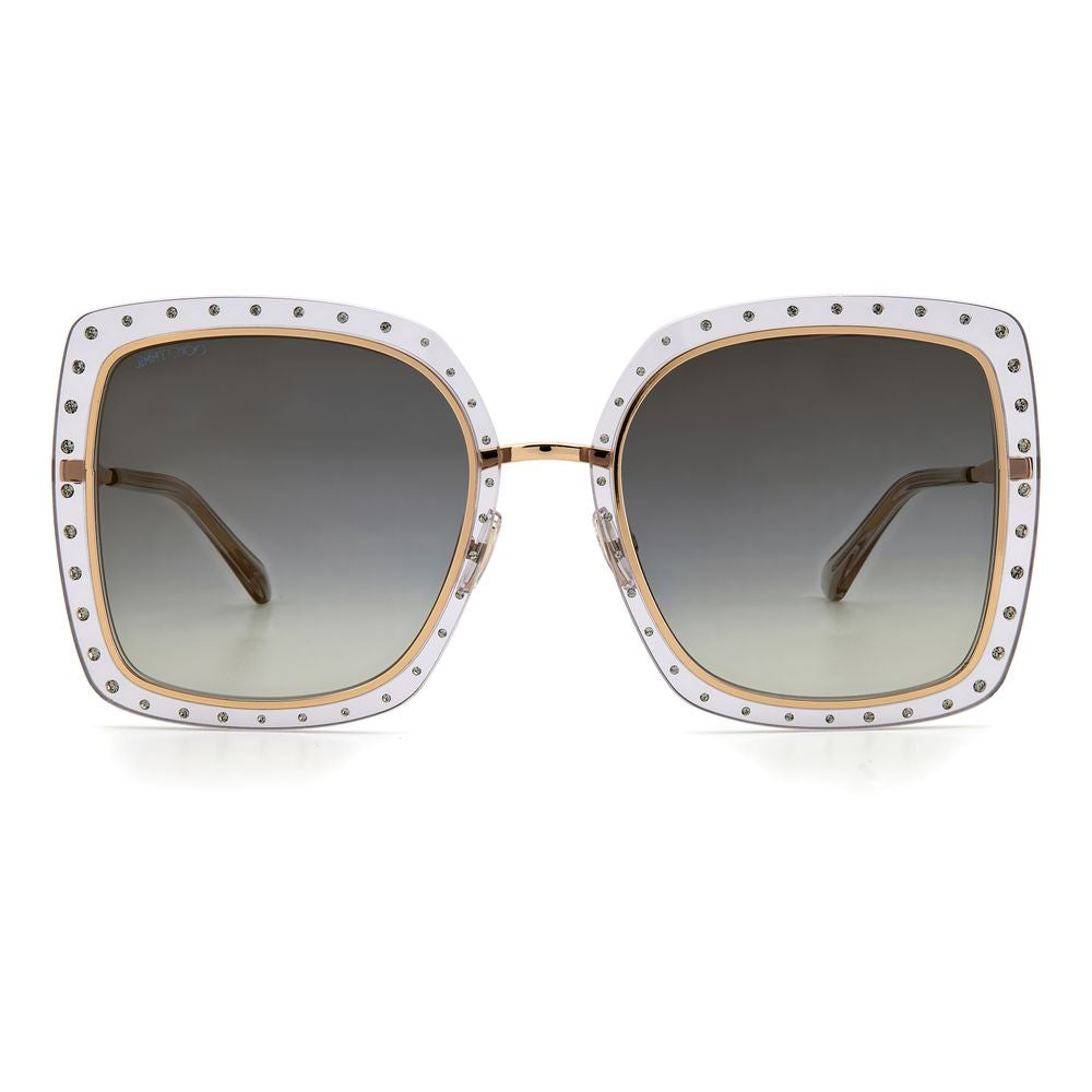 Jimmy Choo Gold Metal Sunglasses LUNESCAPE