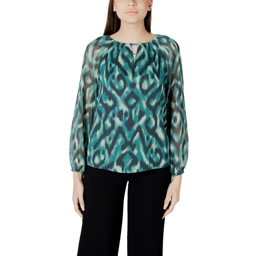 Street One Green Polyester Blouse LUNESCAPE