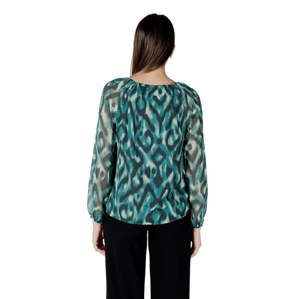 Street One Green Polyester Blouse LUNESCAPE
