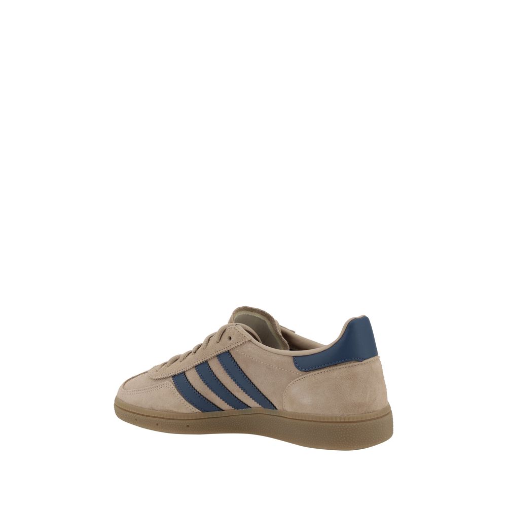 Adidas Handball Sneakers in Beige Suede with Navy Stripe LUNESCAPE
