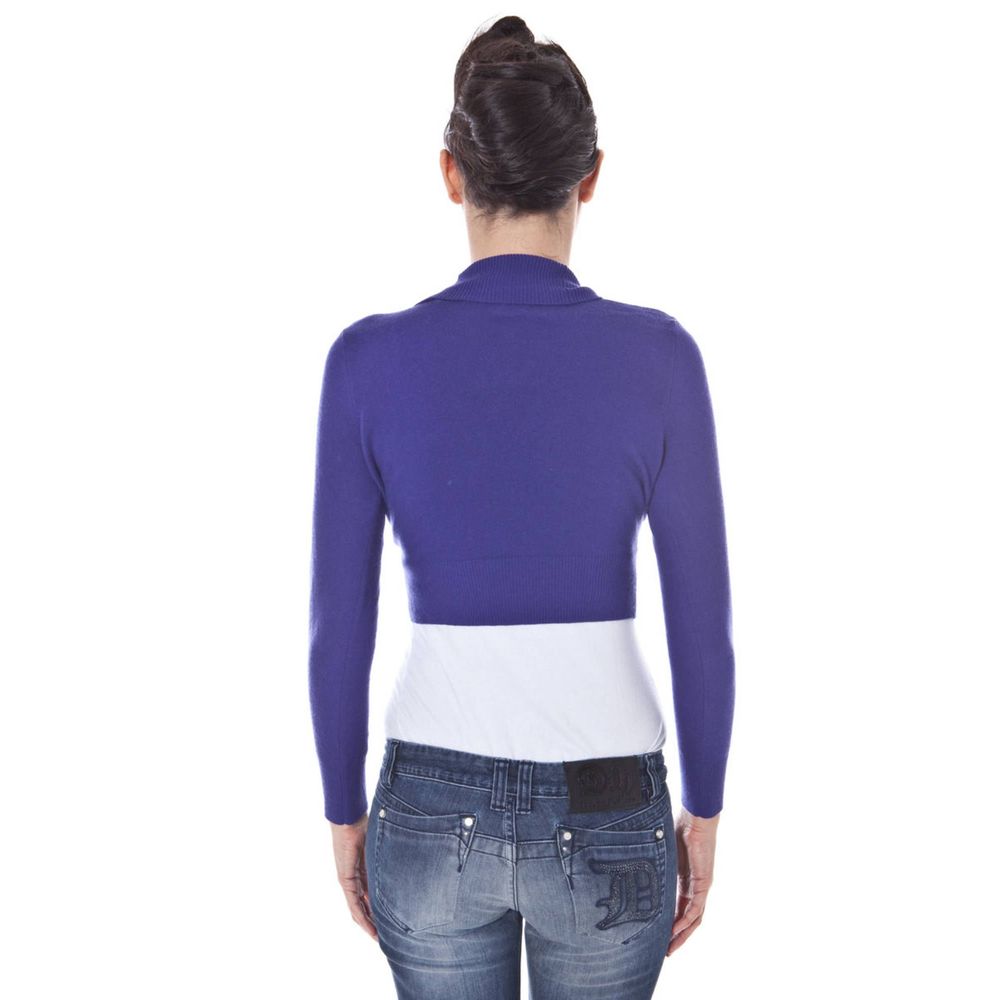 Datch Purple Wool Sweater LUNESCAPE