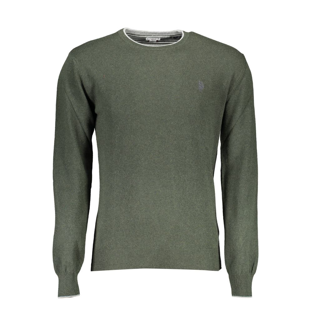 U.S. POLO ASSN. Green Wool Men's Sweater